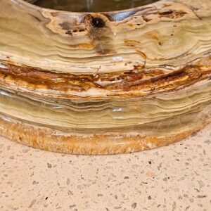 Marble Onix Ashtray Three layer
